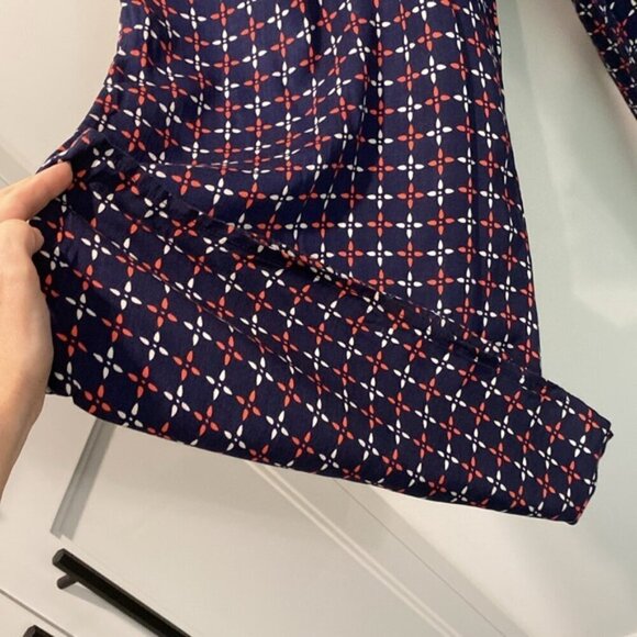 Anthropologie by Cartonnier Blue Wide Leg Pants Size 10 - Picture 5 of 14